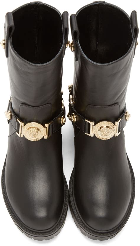 versace medusa hemd gold|versace medusa boots.